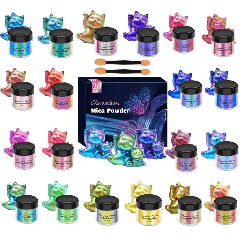 Epoxy Uv Resin Kit - مجموعة صبغة راتنجات الإيبوكسي متغيرة الألوان