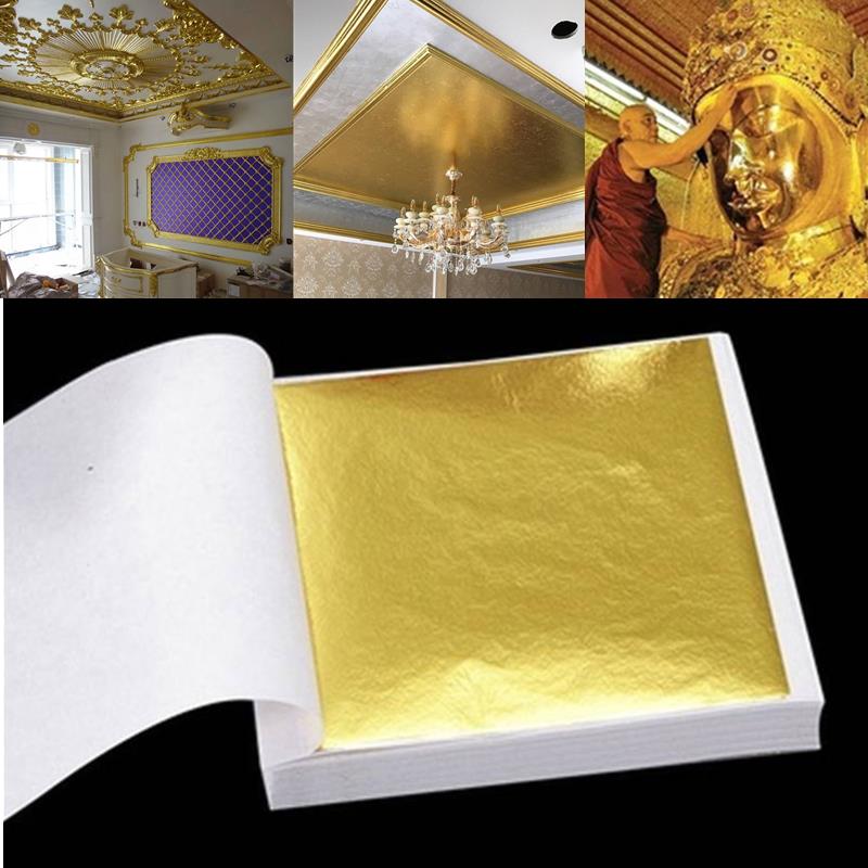 Gold Foil Flakes - ورق فويل ذهبي نقي عيار 24