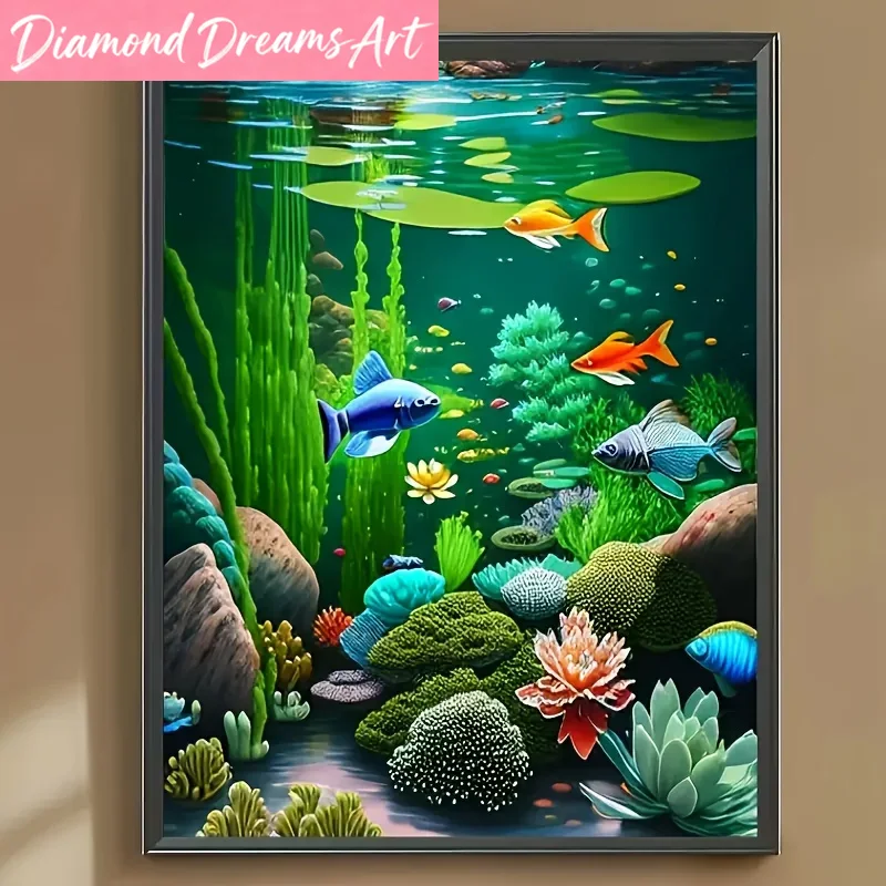 Resin Craft For Beginners - لوحة فنية ماسية بدون إطار، فن