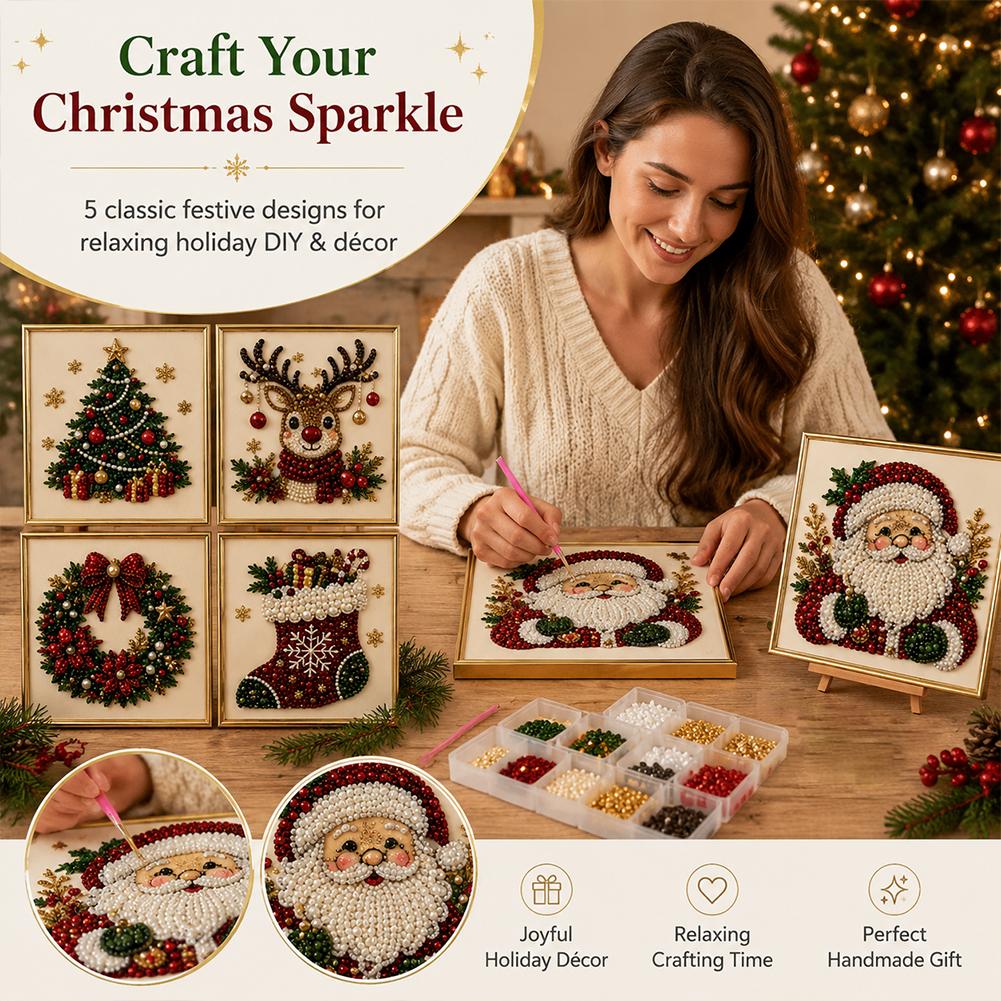 طقم فني لتطريز اللؤلؤ على شكل  - مراجعة Resin Craft Kit وسعره