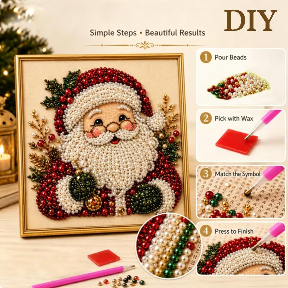 طقم فني لتطريز اللؤلؤ على شكل  - مراجعة Resin Craft Kit وسعره