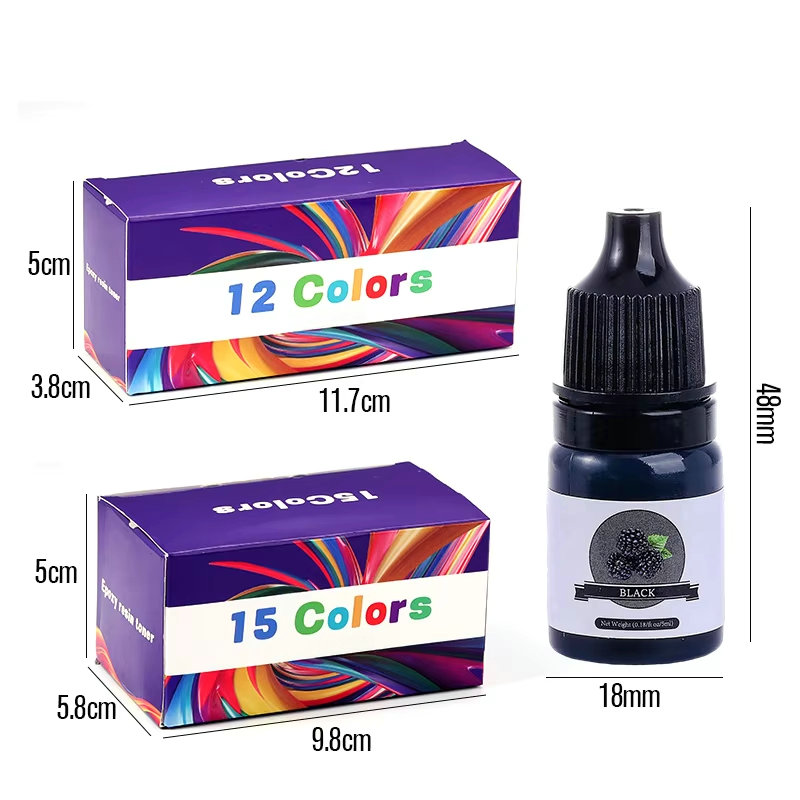 صبغة ألوان راتنجات الايبوكسي 2 - مراجعة Gold Foil Flakes وسعره