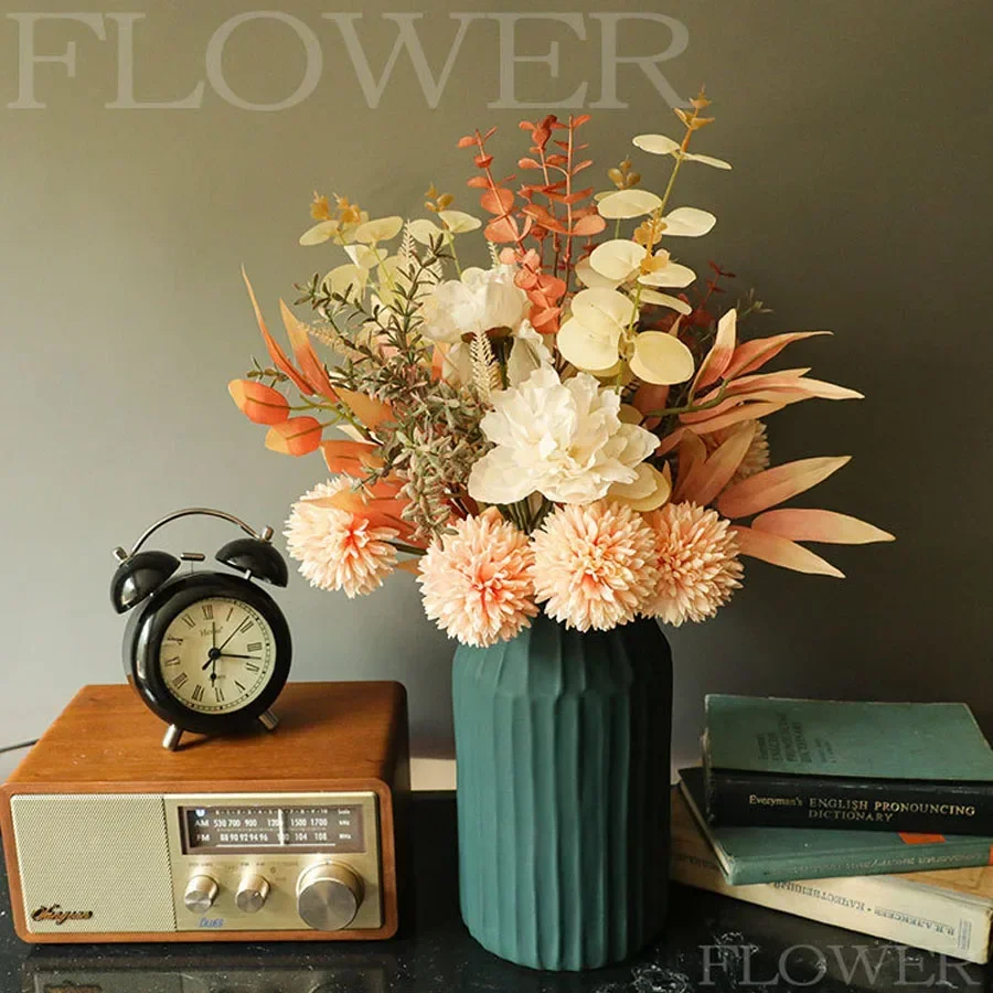 باقة زهور الهندباء الاصطناعية، - مراجعة Dried Flower Bulk وسعره