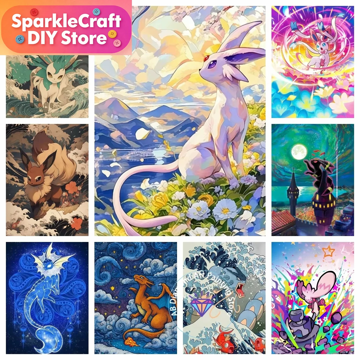 طقم رسم بالألماس بدون إطار لشخ - مراجعة Resin Craft Kit وسعره