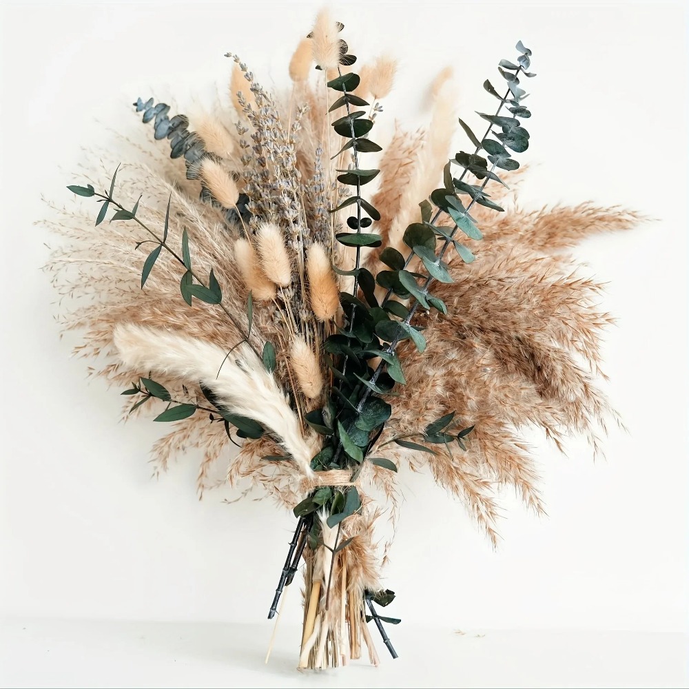 80 قطعة باقة الزهور المجففة ال - مراجعة Dried Flower Bulk وسعره