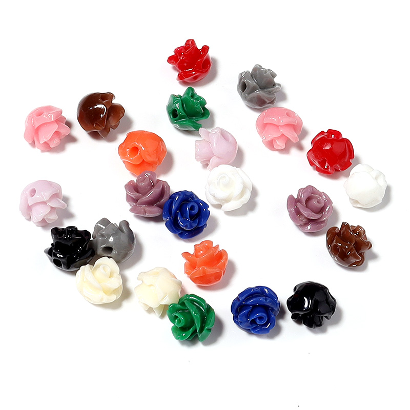 حبات مرجان مقلدة لصنع المجوهرا - مراجعة Flower Preservation Resin وسعره