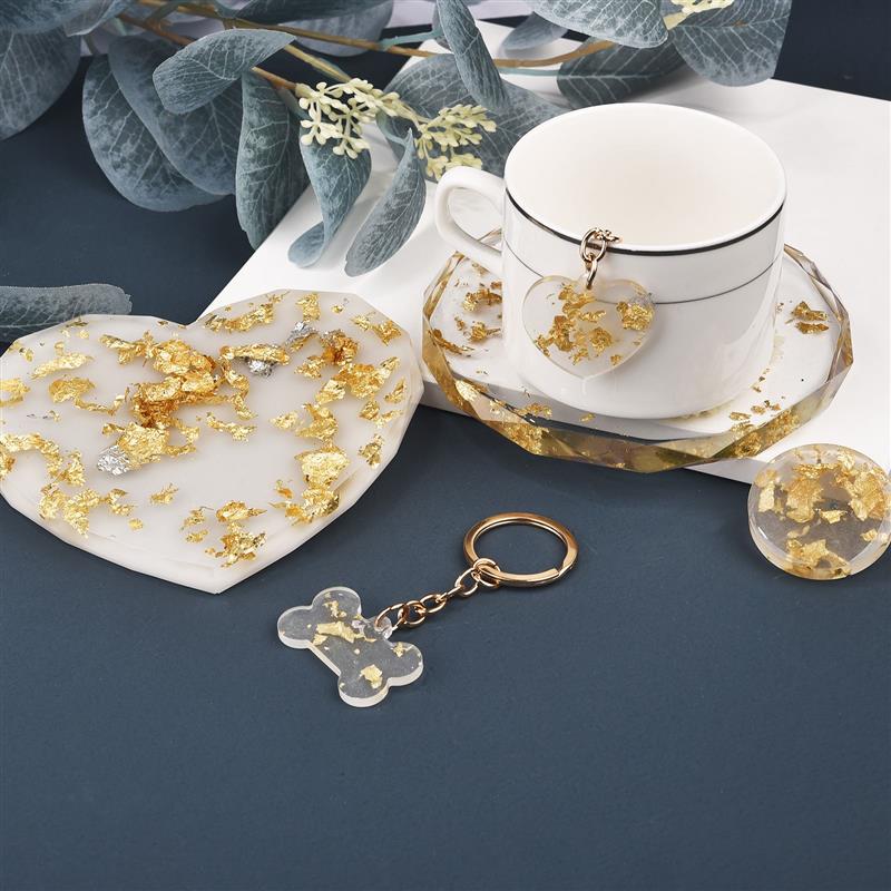 1/2/3/5/10 جرام تقليد الذهب ال - مراجعة Gold Foil Flakes وسعره