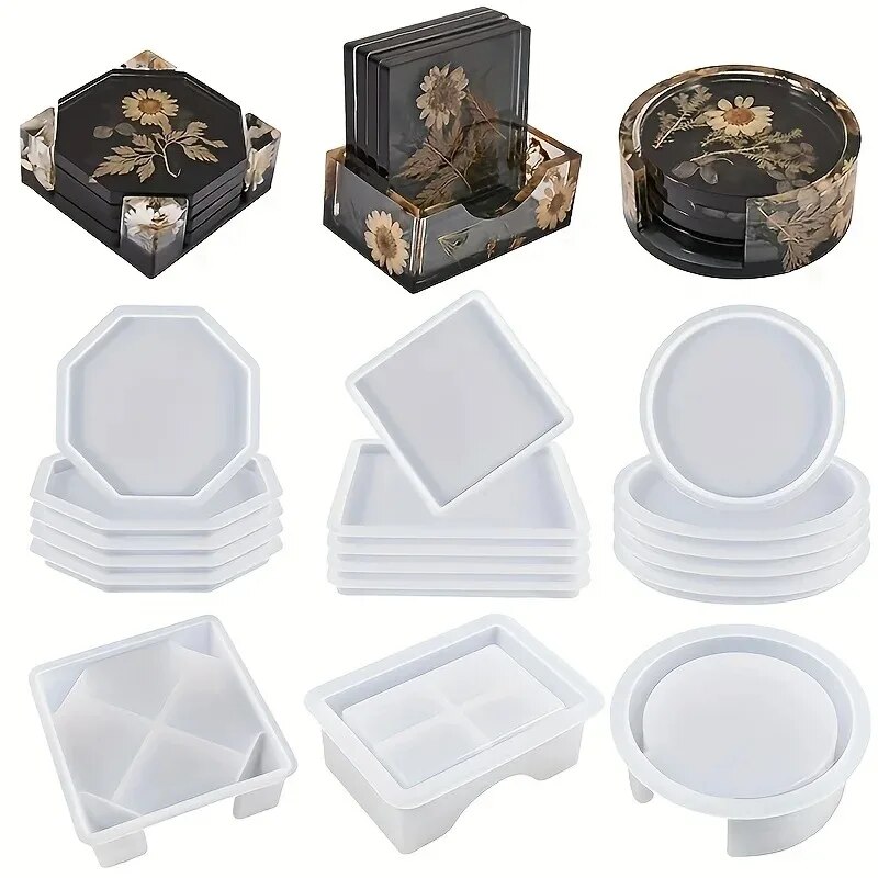 تتضمن مجموعة قوالب راتينج كوست - مراجعة Gold Foil Flakes وسعره